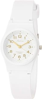 Citizen Q &amp; Q VS21-002 Women's Wristwatch, Analog, Waterproof, Urethane Strap, White Gold, white/gold indices, Watch 10 ATM Water Resistant, 3 Year Battery, Casual