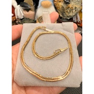 18K Gold - Japan Barbada Anklet (A01)