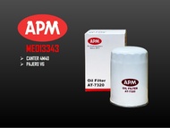 APM Oil Filter - Mitsubishi Canter 4M40 Pajero V6 ME013343