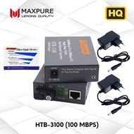 HTB3100 a+B Fiber Optic Optical Media Converter HTB-3100 Netlink 10/100Mbps RJ45 Single Mode 25KM