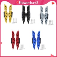 [Flowerhxy2] Motorcycle Floorboards Male Nonslip Accessories Foot Pedal Plate Easy Installation Replacement Foot Pegs for Xmax300