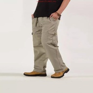 ZEKE Men Cargo Pants Cutting Straight Cut Seluar Kerja Lelaki Tactical Six Pocket Working Cargo Pant