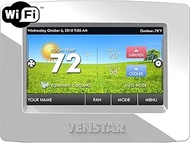 Venstar T7850 ColorTouch - High Res Touch Screen, 7-Day Programmable Thermostat w/WiFi, Alexa Compat