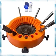 (WJRN) Drill Bit Sharpener Power Drill Bit Grinding Attachment Old Drill Bit Grinder Giant Blade Ang