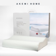 [NEW ARRIVAL] AKEMI HOME Temperature Regulating Contour Memory Foam Pillow