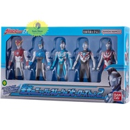 Bandai Ultra Hero Series Ex Ultraman New Generation Heroes Set 2