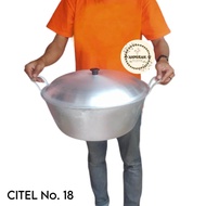 panci citel jumbo citel paling besar no 20 18 & 16 panci ukuran jumbo besar