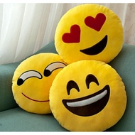 READY STOCK Bantal Emoji Bantal Emoji Qute Smile Pillow PRE ORDER TAMBAH UCAPAN ATAU JAHITAN TULISAN