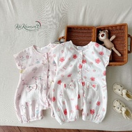 Body with falling sleeves and cute bow bag for baby (KM24-BD350) Kakummi
