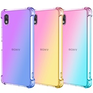 For Sony Xperia 10 VI Xperia 1 VI 1VI Shockproof Gradient Clear Soft TPU Phone Case Hybrid Cute Bump