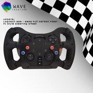 Logitech G29 / G923 Full Carbon Fiber P1 Style Steering Wheel