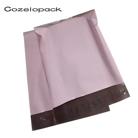 10pcs Light Pink Poly Mailer Self Adhesive Post Mailing Package Mailer Glue Seal Postal Bag Gift Bag