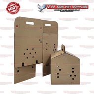 Derby Box Travel Carrier Karton Plastic for Gamefowl Chicken Rooster Birds Pigeon Sabong