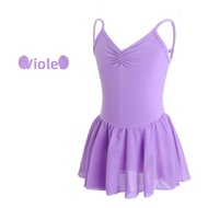 aiwuge | Childrens Dance Costume Summer Practice Suit Gymnastics Suit Chinese Dance Costume Ballet C