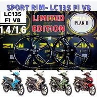 LC135 FI V8 SPORT RIM LIMITED EDITION ZIAN SIAM SP522 LAY CNC LC135 V8 FUEL INJECTION FG511 FG505 4 