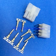 One Set of Molex 5557 2x4 Pin Connectors