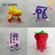 LIAOYING  Printed Figure, 67 Brainrot Figure Imaginative Miniature Craft Decoration,  Horror Game Th