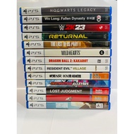 PS5 USED GAMES [USED] [SECOND HAND]