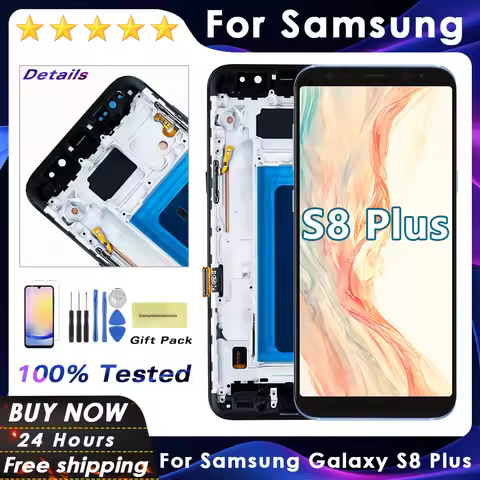 LCD For Samsung Galaxy S8 Plus Display Touch Screen For S8+ G955W G955A G955 Display Touch Screen Di