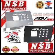 MESIN Engine Cover Protector under the PNP motorbike ADV 160 Engine ADV 160 Engine Cover