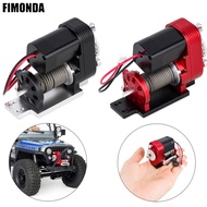 Aluminum Simulated 8274 Vertical Winch 6-12.4V 50lbs Load Capacity for 1/10 RC Crawler Car Axial SCX