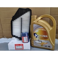 HONDA ACCORD SV4 2.2 OIL FILTER + AIR FILTER + KOYOMA 10W40 SEMI SYNTHETIC ENGINE OIL