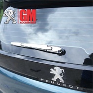 Rear wiper cover for Peugeot 3008 and Peugeot 5008, Peugeot windshield wiper chrome cover