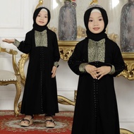 Muza Abaya Hitam Abaya Syari Dubai 255 (Busui)