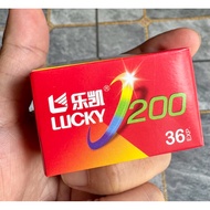 Lucky 200 photography film 36exp date 03/2028 film 35mm coated C41