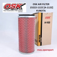 OSK AIR FILTER 15222-1122 [A-1122] - KUBOTA