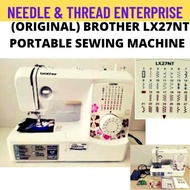BROTHER LX27NT PORTABLE SEWING MACHINE / MESIN JAHIT BROTHER (27 PATTERNS) (ORIGINAL)