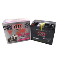 OD แบตเตอรี่ แบต YTX12-BS (12V-12AH/10HR) แบตเตอรี่แห้ง แบตเตอรี่มอเตอร์ไซค์ แบตเตอรี่ แบตแห้ง