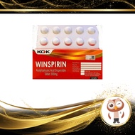 【 Preferred +】WINSPIRIN ASPIRIN 300MG TABLET 30'S