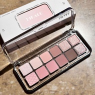 Xiaoyu Begonia Recommended Swelling-Reducing Eyeshadow Pearlescent Rose Matte Comprehensive Korean S