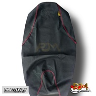 Seat Cover Throttle Up Bahan Amplas Quality Premium Throttle Up Racing seat cover / kulit jok motor 