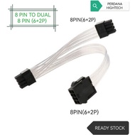 6PIN to DUAL 8PIN(6+2P) / 8PIN to DUAL 8PIN (6+2P) PCIE CABLE for Graphic Card