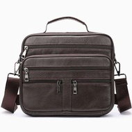 SM กระเป๋าสะพายไหล่ ชาย หนังแท้ ทำจากหนังเกรดพรีเมี่ยม รุ่น MB-6015 GL (M3-229) MHB จากร้าน Smart Ch