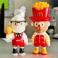 McDonald's KFC KFC KFC FARIER BOB Trendy Play Figure Ornaments Unicorn RICO Doll