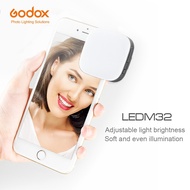 Godox Mobilephone Lighting LEDM32 Blilt-in Lithium Battery Adjustable Brightness