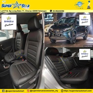 Superstar Cushion Perodua Aruz Nappa Leather Seat Cover