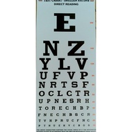 Snellen Chart Snellen Ratin Test Chart Snelen Cart Eye Test Paper / Snelen Myopia Eye Drops