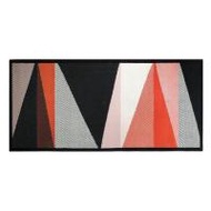 เสื่ออเนกประสงค์ PDM BRAND MURIA 90x200 ซม. สีส้ม-ดำ (1155084)