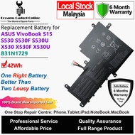 ASUS Laptop Battery B31N1729 42Wh for ASUS VivoBook S15 S530 S530F S530FA S530U S530UA X530 X530F X5