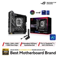 ROG STRIX B860-I GAMING WIFI Mini-ITX Motherboard - Advanced AI PC-ready, 10+1+2+1 power stages, DDR