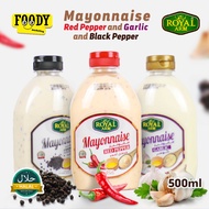 Sos Bawang Putih 500g | Royal Arm Mayonnaise 500g ( Red Pepper - Garlic - Black Pepper )