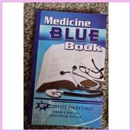 ◪ ⁂ ✖ Medicine BLUE Book  Pocket Size 12th edition Willie Ong M.D Anna Liza R. Ong M.D