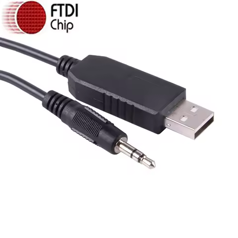 FTDI USB to 3.5mm Stereo Audio Jack Plug Programming Cable For ICOM Alinco Radio IC-V8 IC-V82 IC-U82