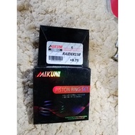 Mikuni Piston Ring Only For Raider150 Size 0.25/0.50/0.75/standard