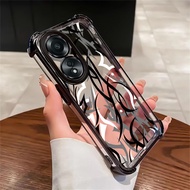 Case For OPPO A58 4G A58 5G A78 A58X 5G Phone Thorn Transparent Silicone Protective Cover