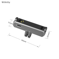 Witkitty GO 3แม่เหล็กตัวยึดอะแดปเตอร์ตัวปล่อยเร็วสำหรับกล้อง Insta360 GO 3หัวแม่มือชาร์จได้ฐานอุปกรณ์เสริมกล้องแอคชั่น